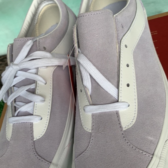 Vans Lavender and White Sneakers. - Picture 8 of 12